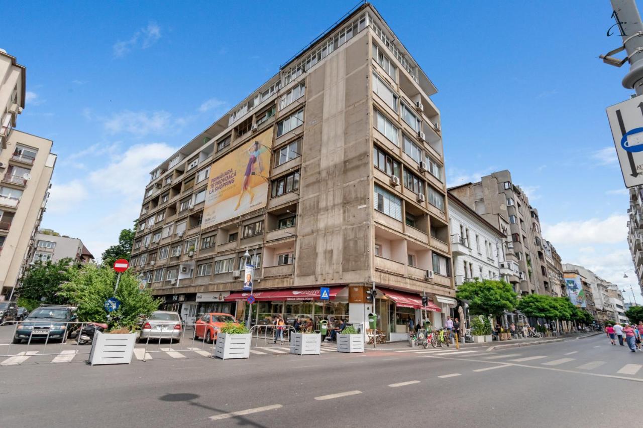 Rentforcomfort Coquette 1Bdr Calea Victoriei Bukarest Kültér fotó